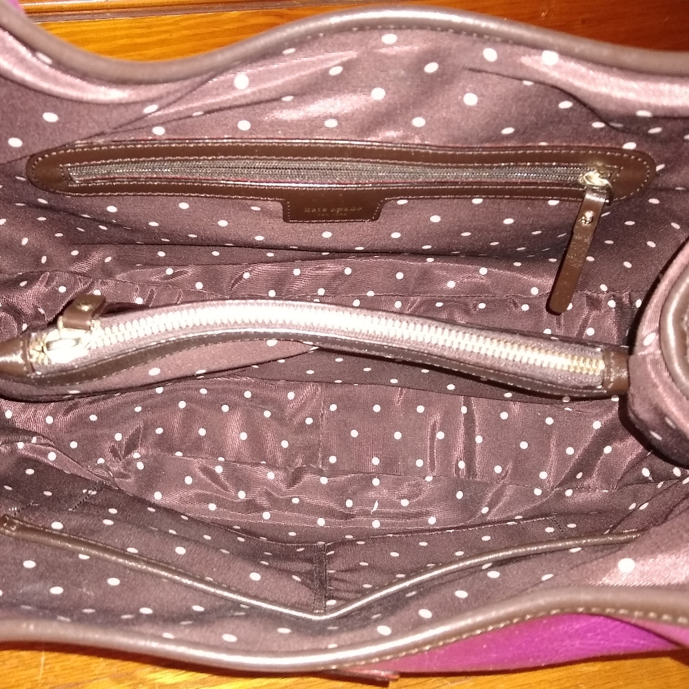 kate spade purple handbag - Picture 4 of 5